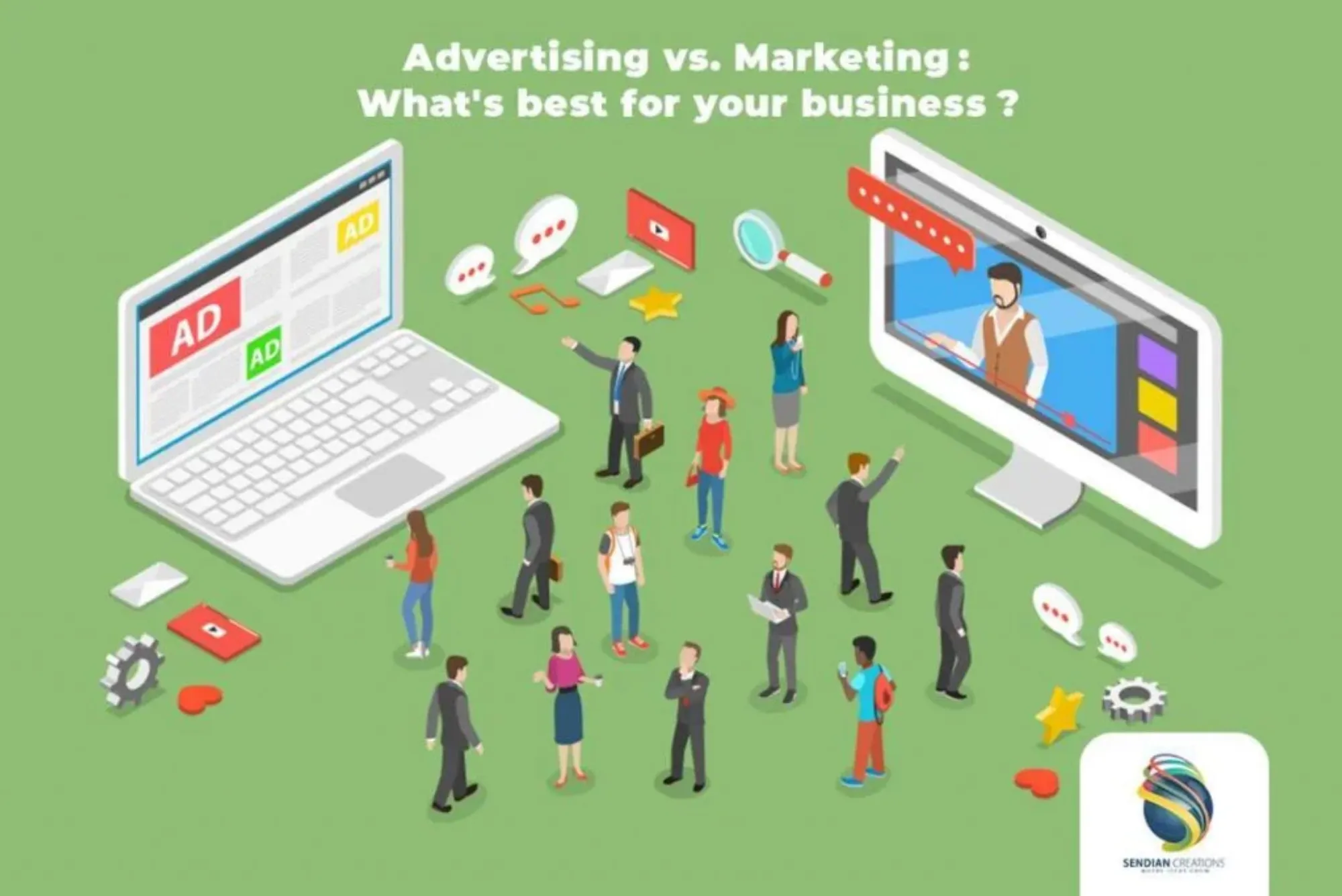 marketing or advertising