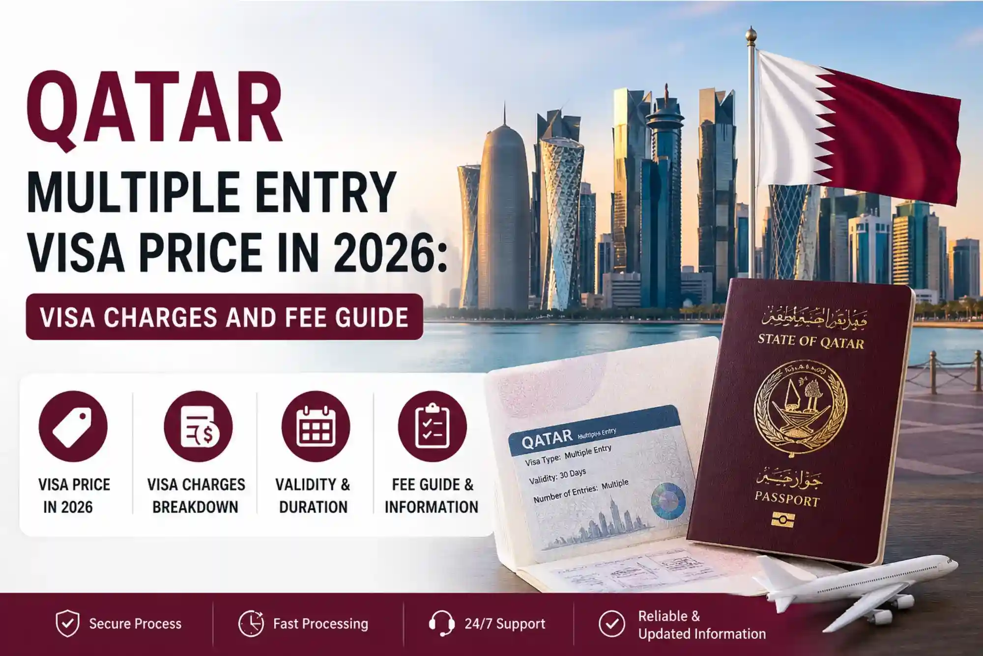 Qatar Multiple Entry Visa Price in 2026 Visa Charges and Fee Guide