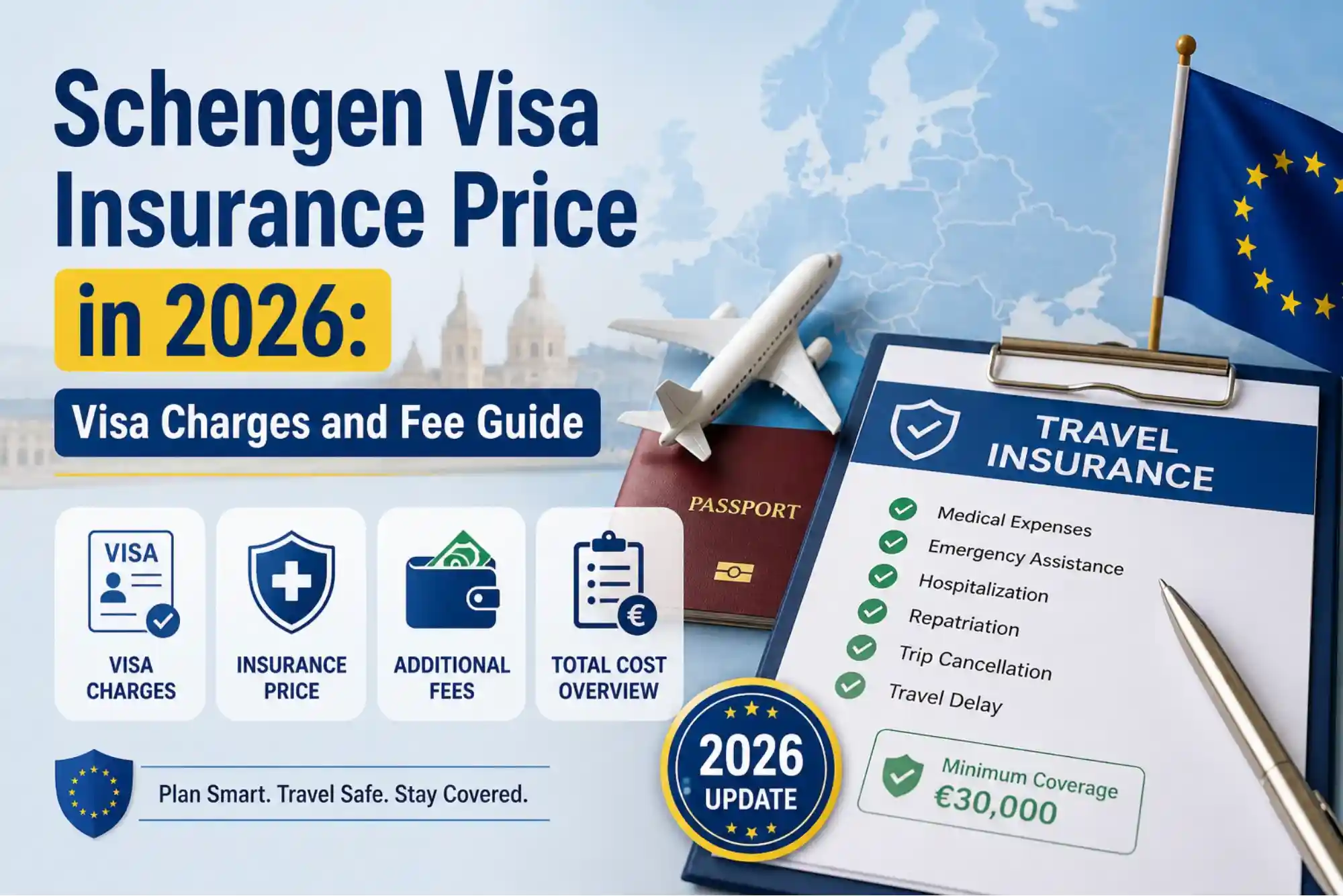 Schengen Visa Insurance Price in 2026 Visa Charges and Fee Guide